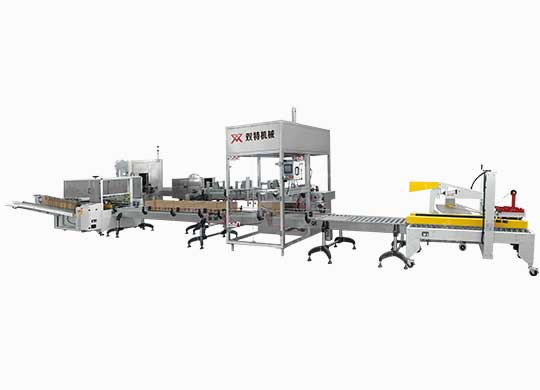 ST-ZX-500型全自動(dòng)開(kāi)箱、裝箱、封箱機(jī)組